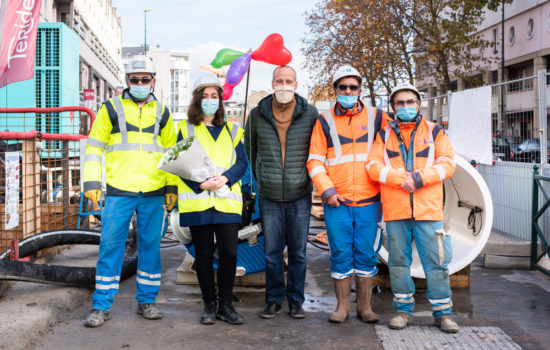 Chantier T1 à Colombes le 20.11.2020