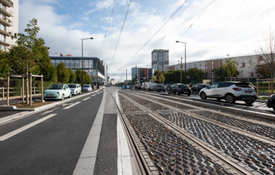 Chantier T1 à Asnieres le 30 septembre 2019. Photo © Cyril Badet pour l'agence SENNSE CD92.